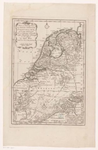 Map of the Republic of the Seven United Netherlands