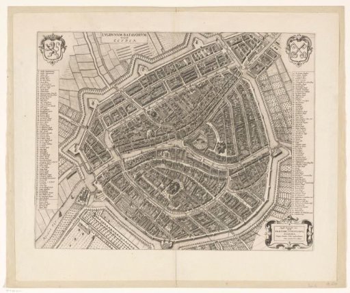 Plan of Leiden