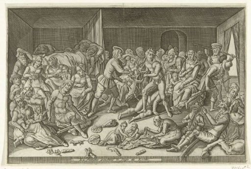 Famine among the citizens of Leiden, 1574