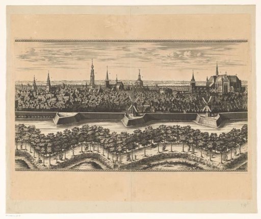 Bottom edge of the border of the Great Hagen (middle sheet)