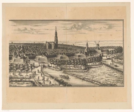 Bottom edge of the border of the Great Hagen (right sheet)