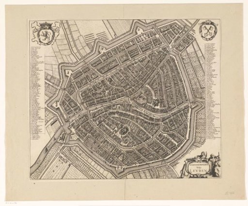 Plan of Leiden