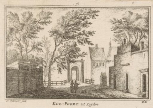View of the Koepoort in Leiden, 1620