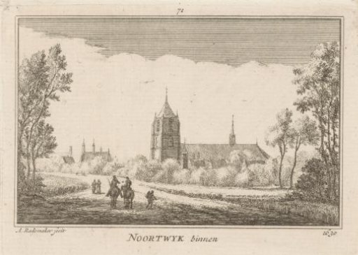 View of Noordwijk-Binnen, 1630