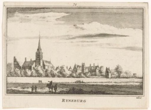 View of Rijnsburg, 1600