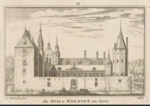 View of Huis Warmond, 1662