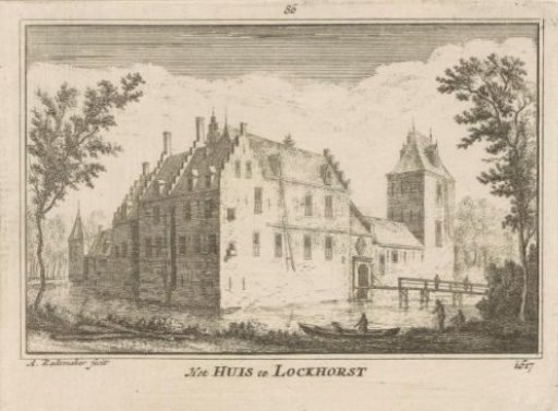 View of Kasteel Lockhorst, 1617