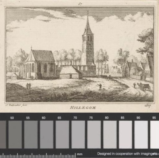 View of the Maartenskerk in Hillegom, 1607
