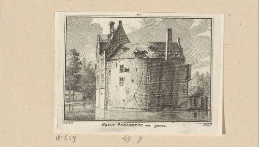 View of Groot Poelgeest Castle