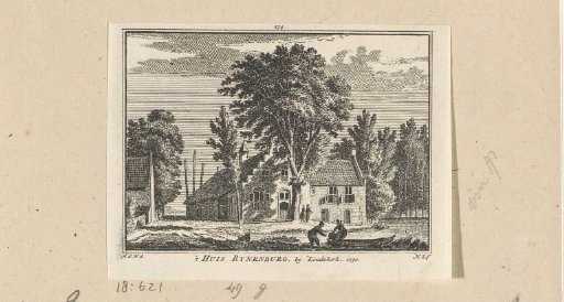 View of Huis Rijnenburg, 1730