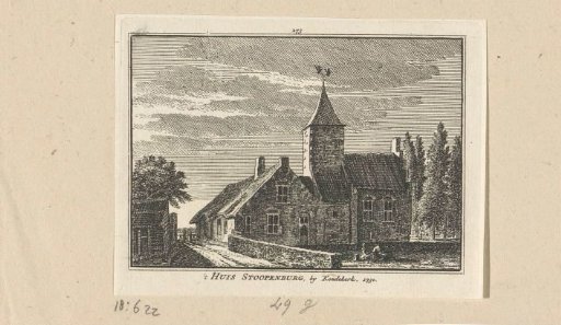 View of Huis Stoopenburg, 1730