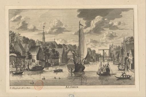 View of Alphen aan den Rijn