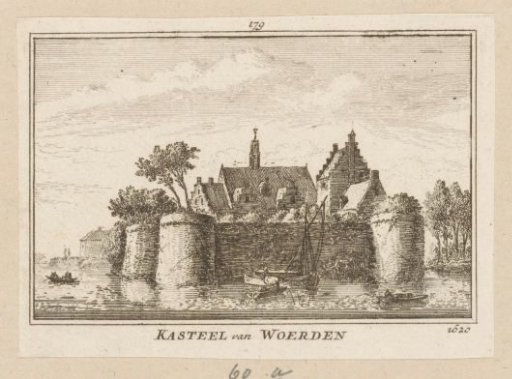 View of Slot Woerden, 1620