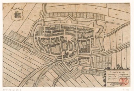Map of Oudewater