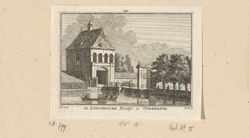 View of the Linschoter Gate at Oudewater