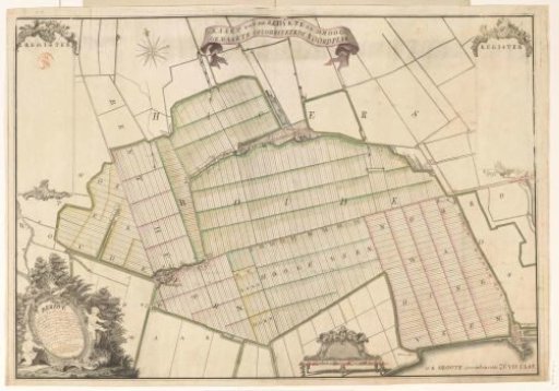Map of the Noordplaspolder