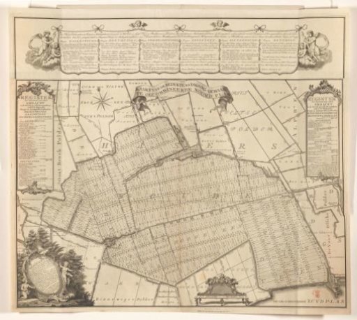 Map of the Noordplaspolder