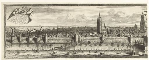 View of Delft (left part)
