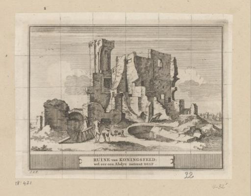 View of the Ruin of the Koningsveld Monastery