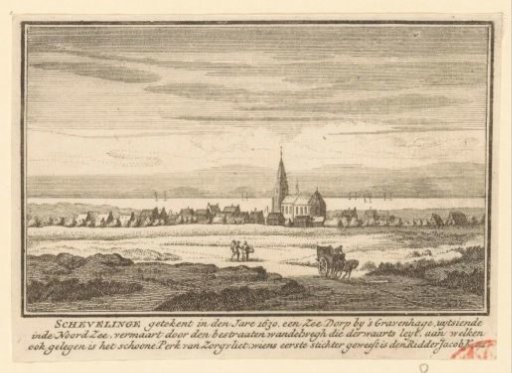 View of Scheveningen and the North Sea, 1630