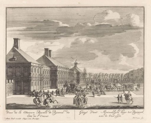 View of Huis ter Nieuburch in Rijswijk, 1697