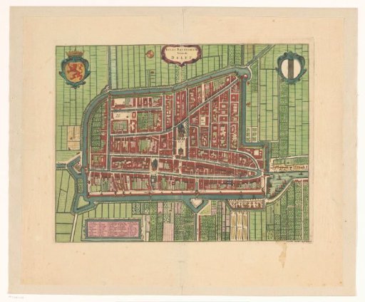 Map of Delft