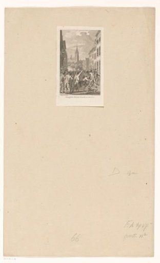Plundering of the Orangists in Delft, 1787