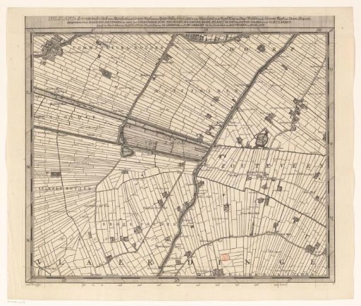 Map of the Hoogheemraadschap of Delfland (seventeenth part)