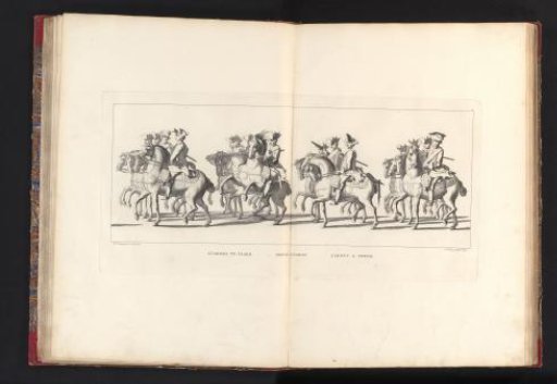 Funeral procession of William IV, 1752, plate 3