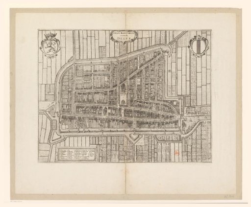 Plan of Delft