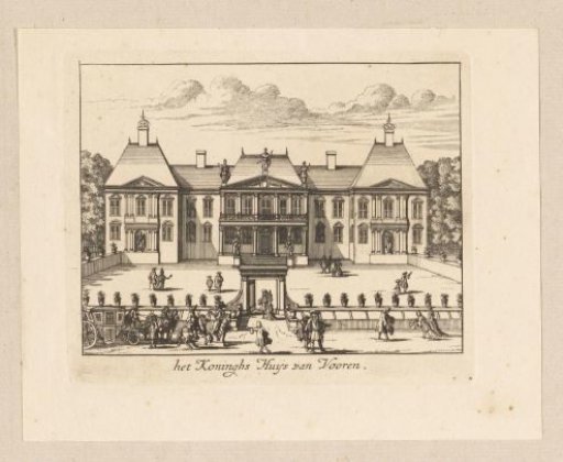 Honselaarsdijk Palace from the Front