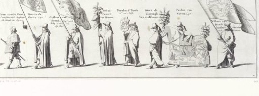 The funeral procession of Frederick Henry (plate no. 10), 1647