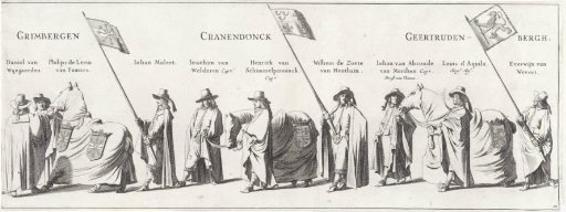 The funeral procession of Frederick Henry (plate no. 12), 1647