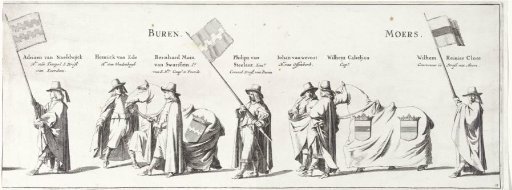 The funeral procession of Frederick Henry (plate no. 15), 1647