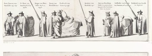 The funeral procession of Frederick Henry (plate no. 16), 1647