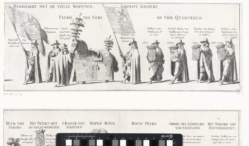 The funeral procession of Frederick Henry (plate no. 19), 1647