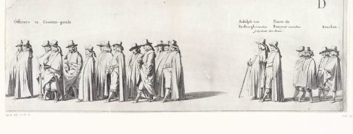 The funeral procession of Frederick Henry (plate no. 2), 1647