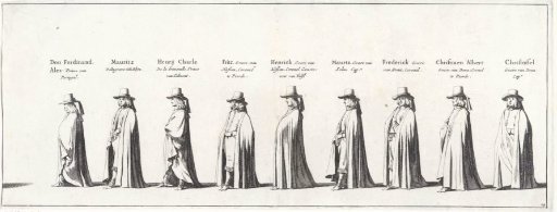The funeral procession of Frederick Henry (plate no. 24), 1647