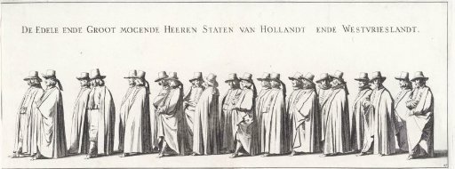 The funeral procession of Frederick Henry (plate no. 27), 1647