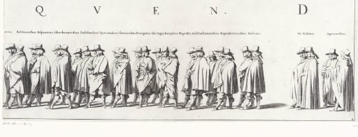 The funeral procession of Frederick Henry (plate no. 4), 1647