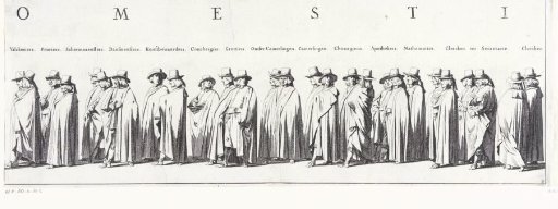 The funeral procession of Frederick Henry (plate no. 5), 1647