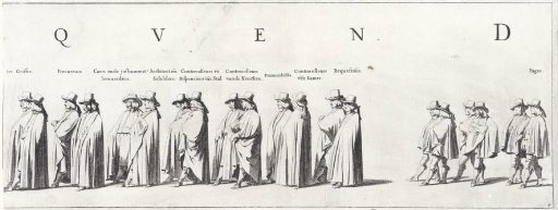 The funeral procession of Frederick Henry (plate no. 6), 1647