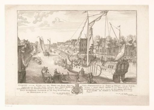 View of the Delft Schie