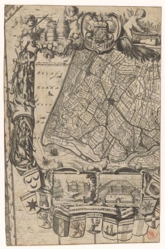 Insert Card of the Hoogheemraadschap of Delfland