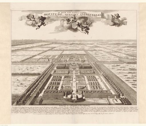 Aerial View of Clingendael Estate from East to West
