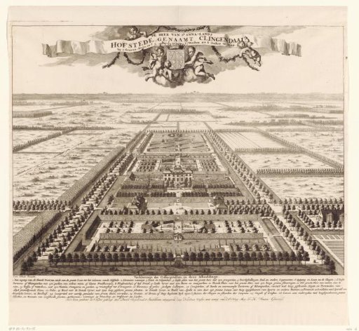 Aerial View of Clingendael Estate from West to East