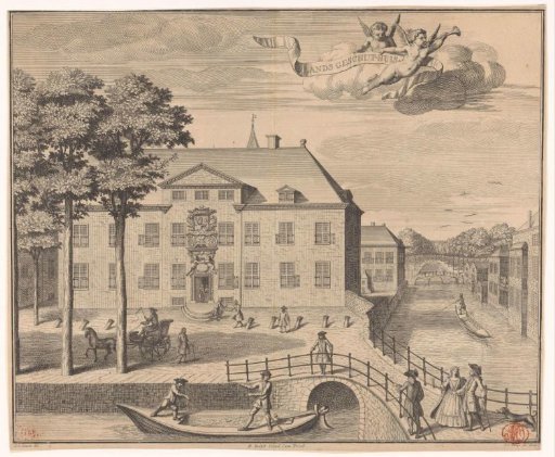View of the Landsgeschutgieterij in The Hague