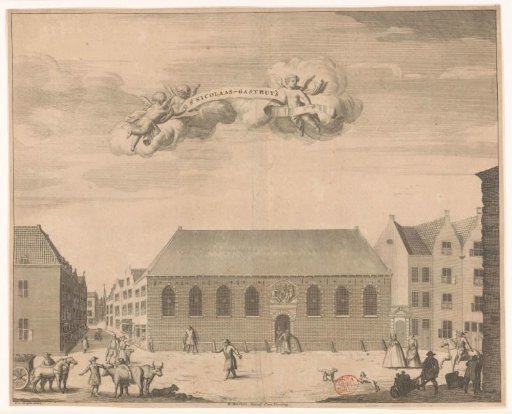 View of the Saint Nicholas Hospital in The Hague