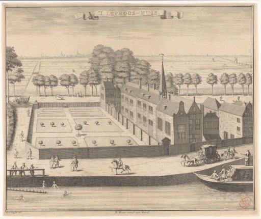 View of the Lepers' Hospital in The Hague