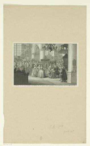 Baptism of Prince William V, 1748